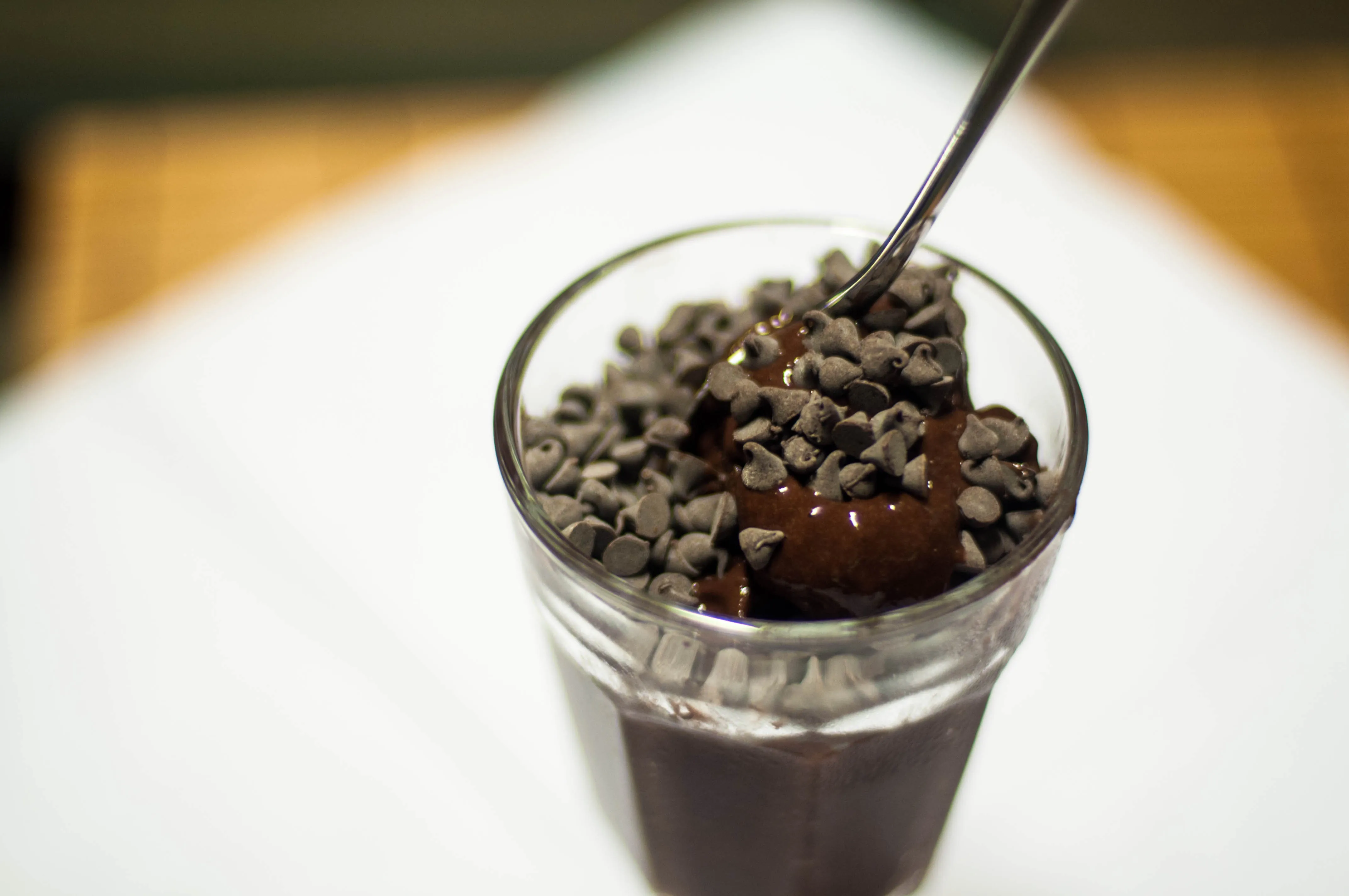 Gelato light al cioccolato [vegan]