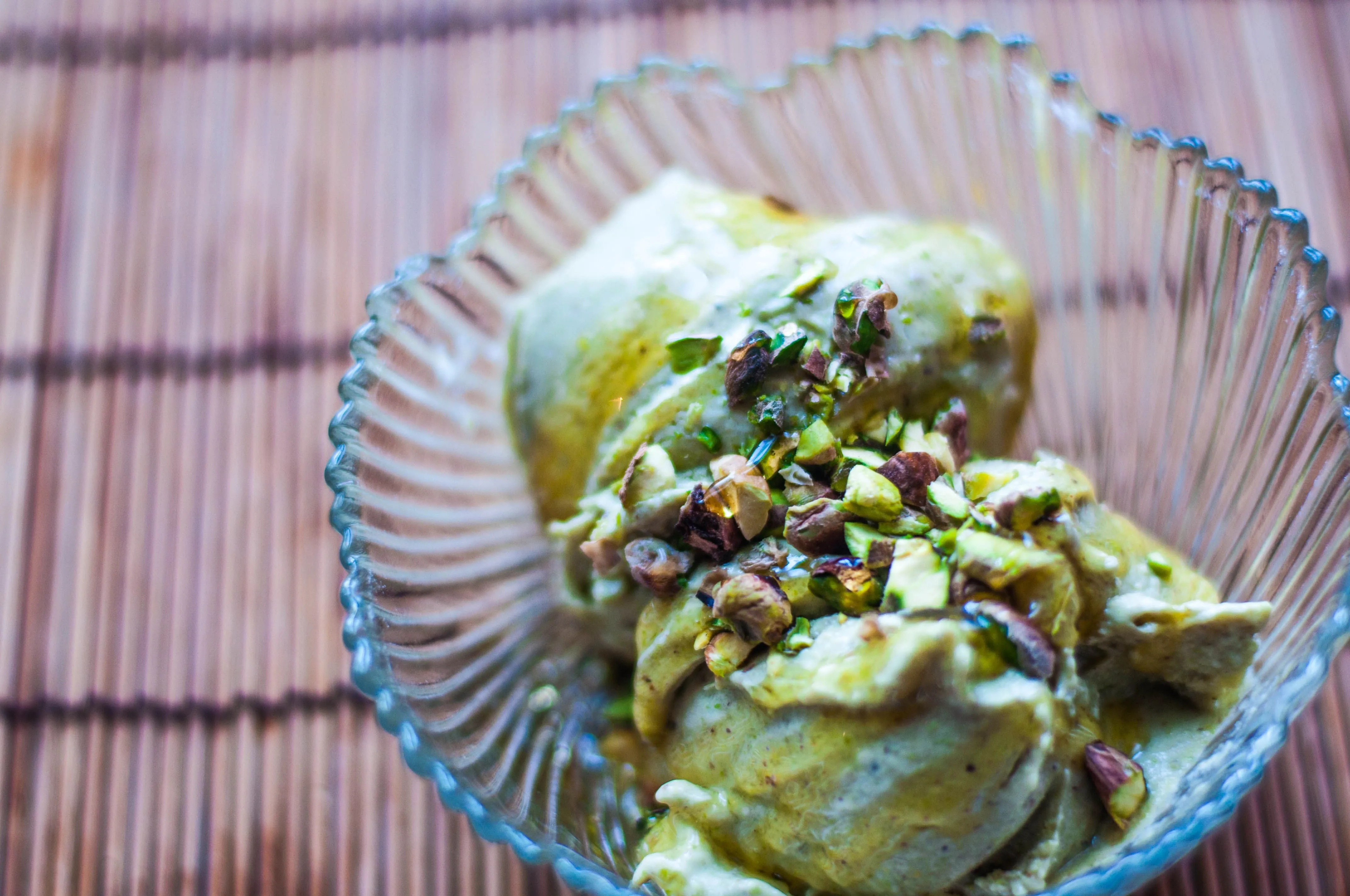 Frozen yogurt pistacchio & mandorle