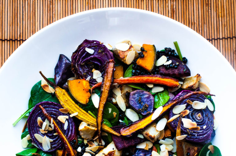 Insalata di lenticchie beluga
