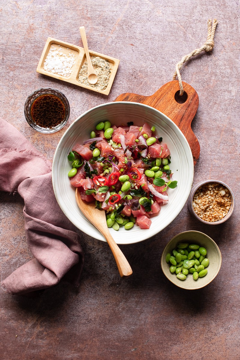 ahi limu shoyu poke 