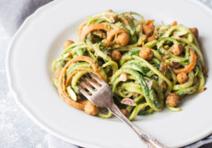 Insalata di spaghetti di verdura