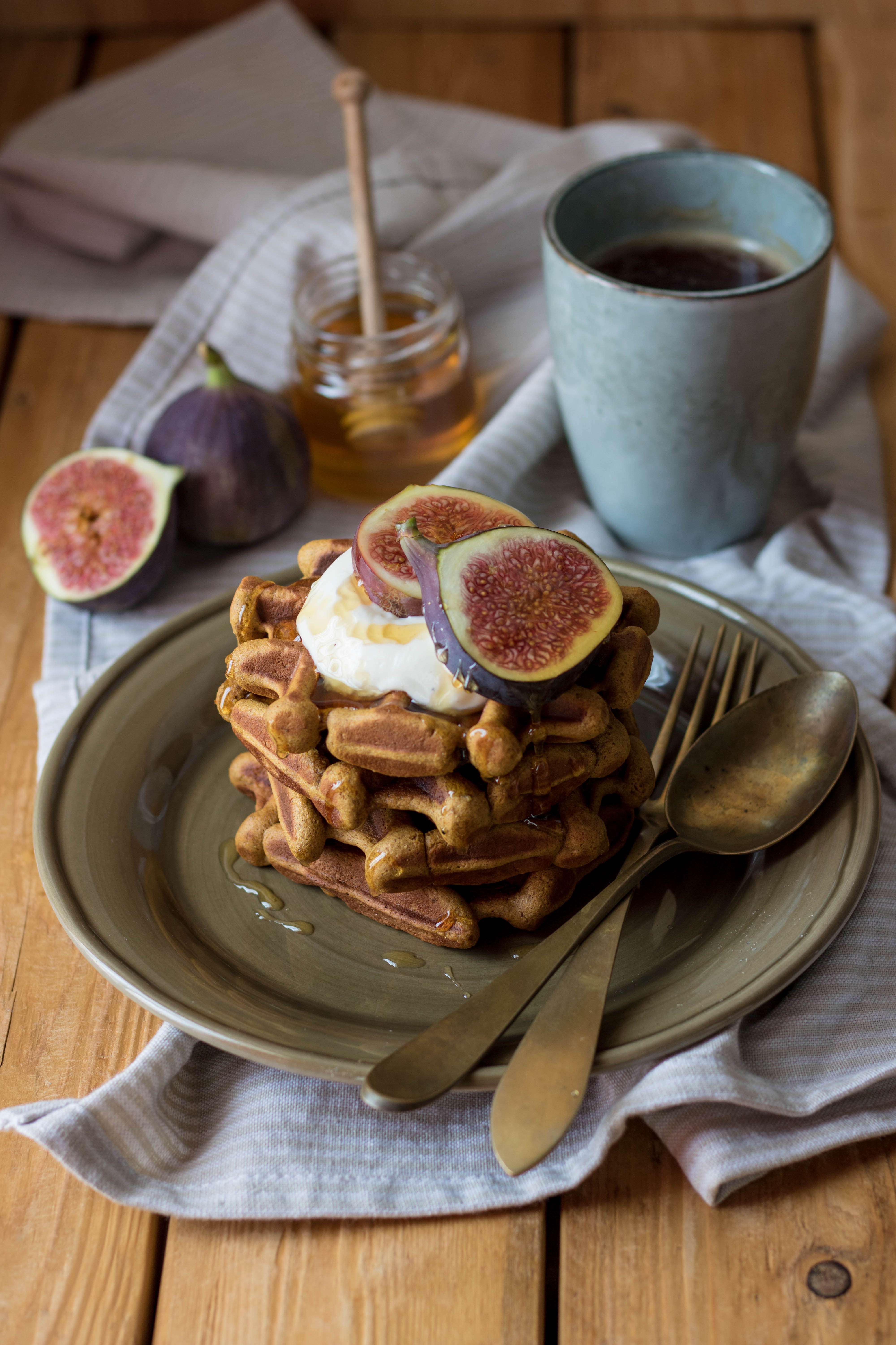 Waffle di zucca