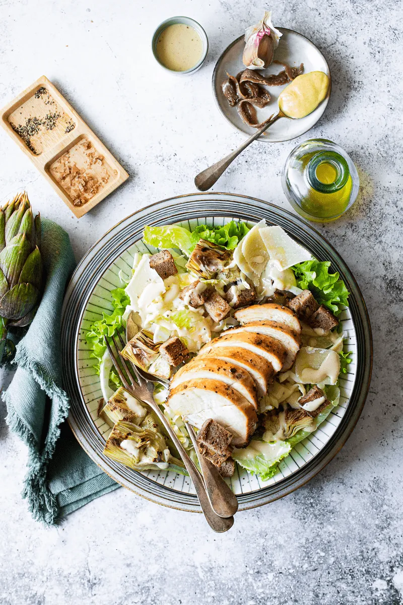 caesar salad di pollo light