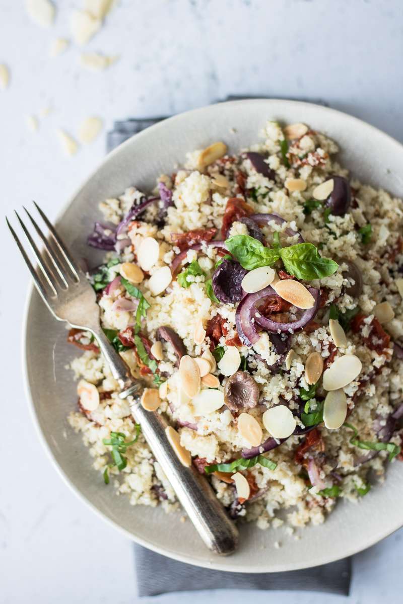 Couscous di cavolfiore alla mediterranea (low carb)