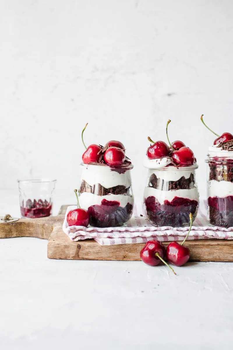 Coppa foresta nera senza zucchero
