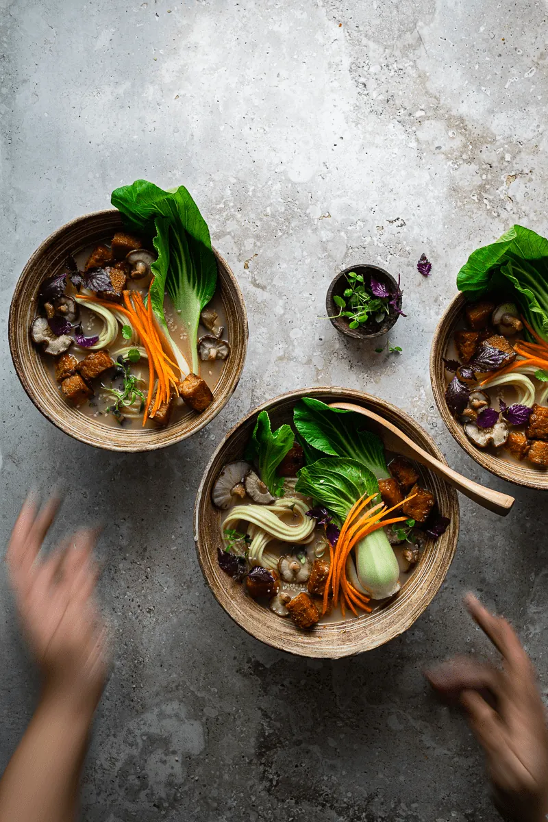 Ramen veg al miso | o vegetariano