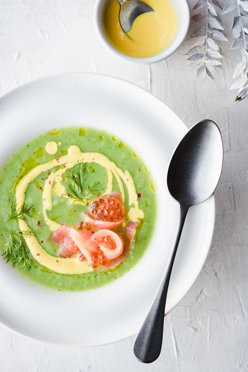 Antipasto Di Natale Leggero.Crema Di Verdure Invernali E Salmone Mangio Quindi Sono