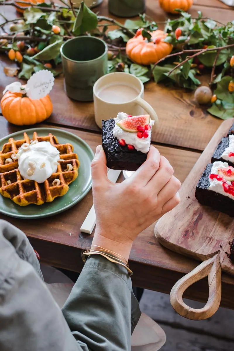 Torta al cioccolato senza glutine/latticini per il The Cook's Club dell'autunno per KitchenAid