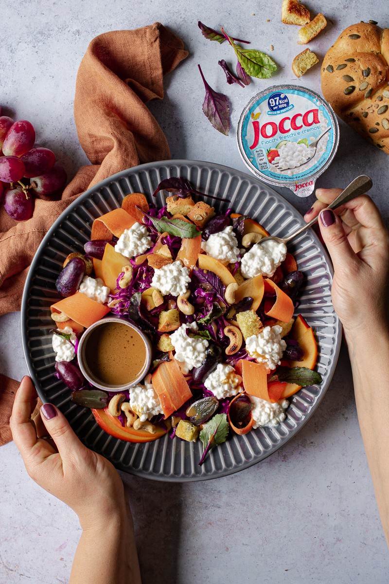 insalata jocca carote cavolo cappuccio viola