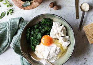 preparazione malfatti agli spinaci