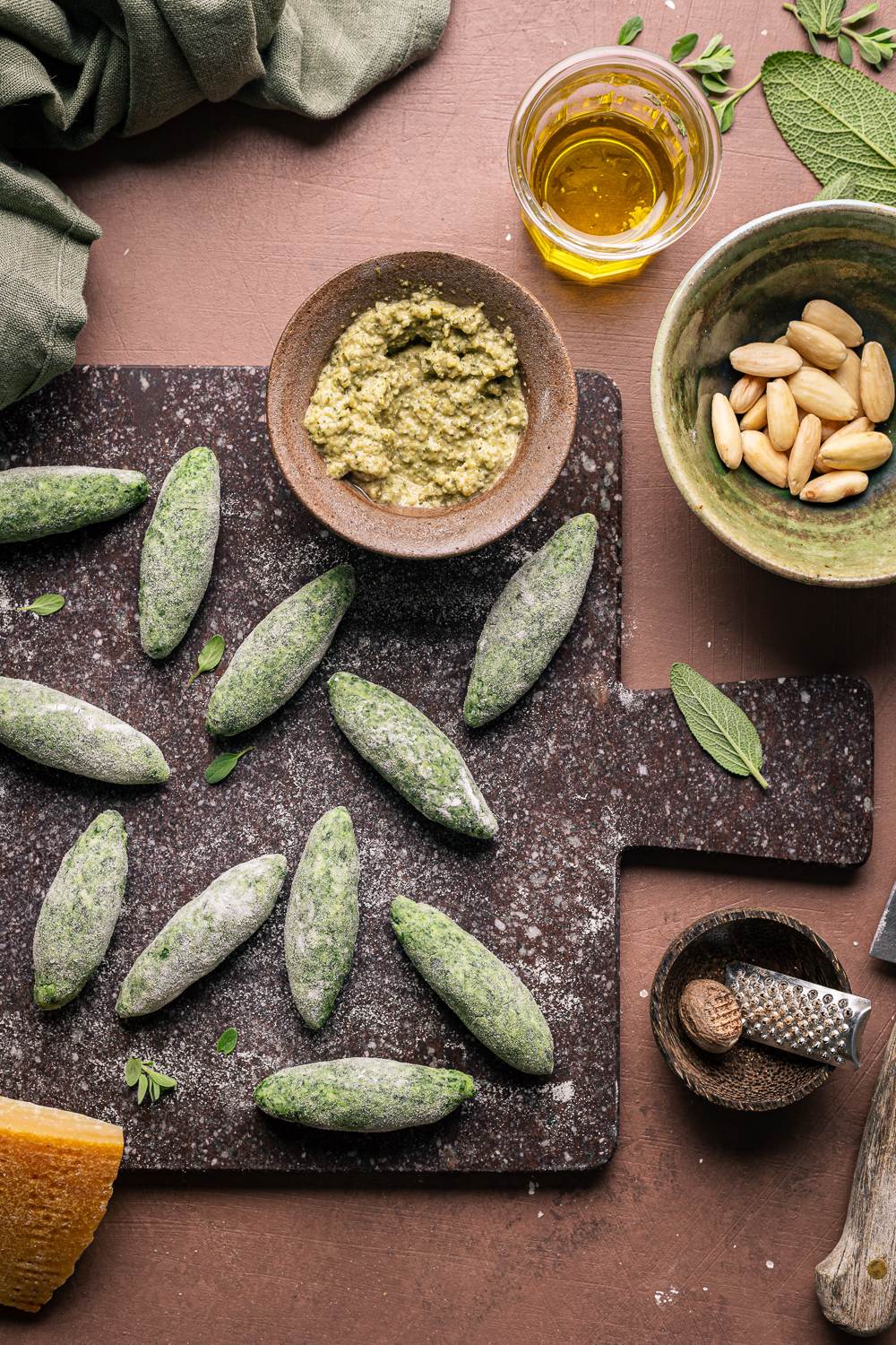 malfatti ricotta e spinaci