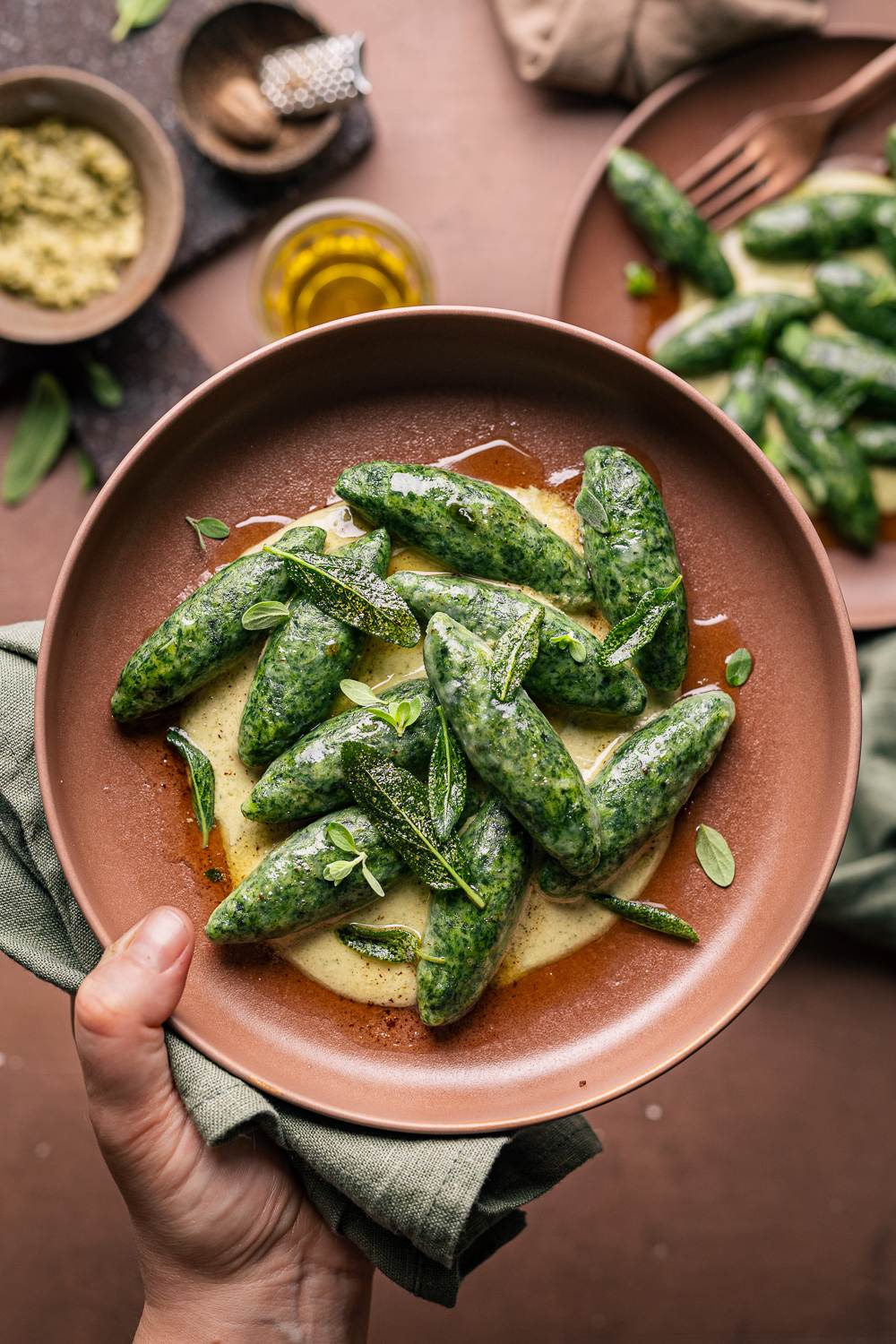 malfatti ricotta e spinaci