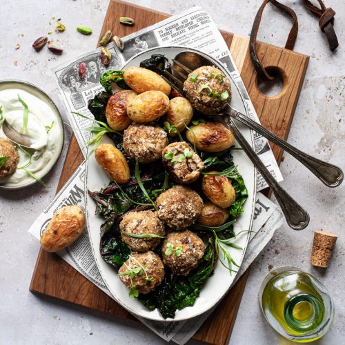 polpette di maiale al forno