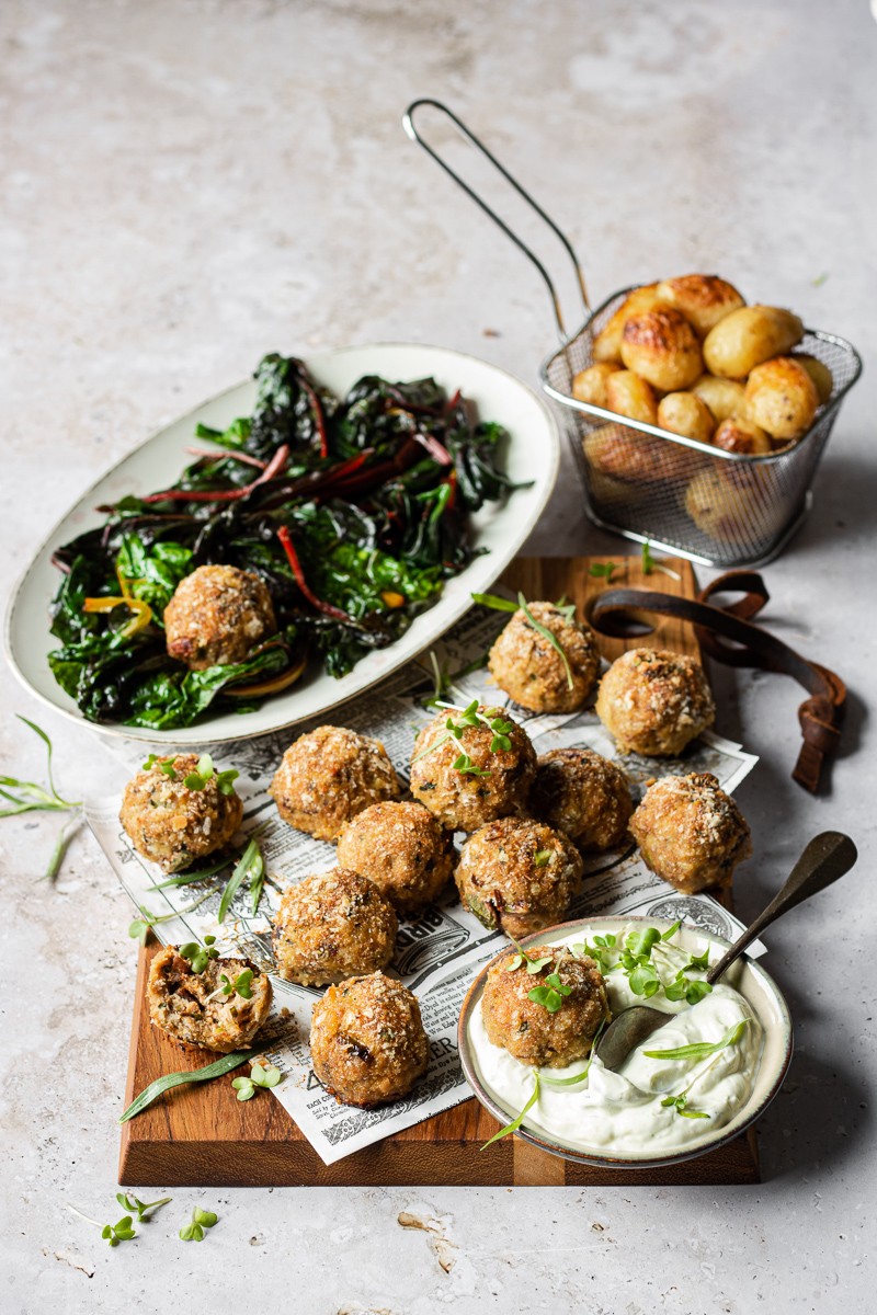 polpette di maiale al forno