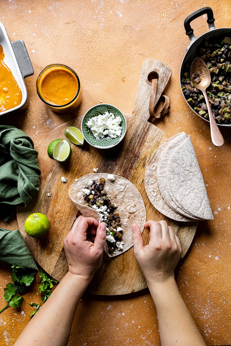 formazione enchiladas vegetariane