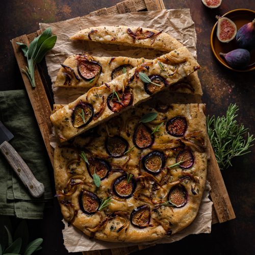 focaccia ai fichi