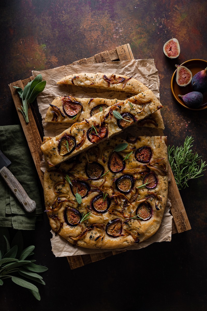 focaccia ai fichi