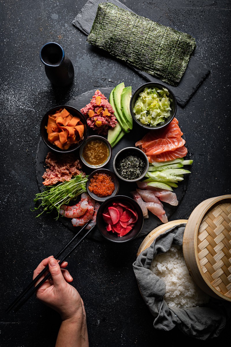 temaki sushi party capodanno