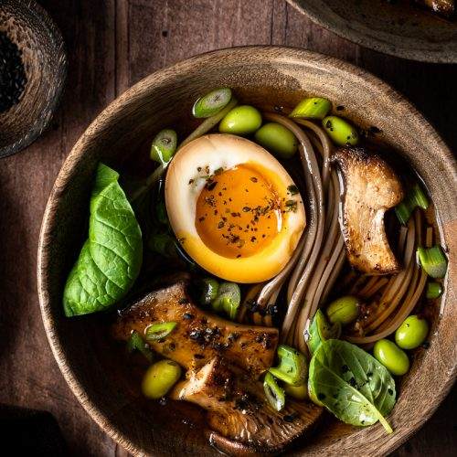 toshikoshi soba zuppa di soba di capodanno