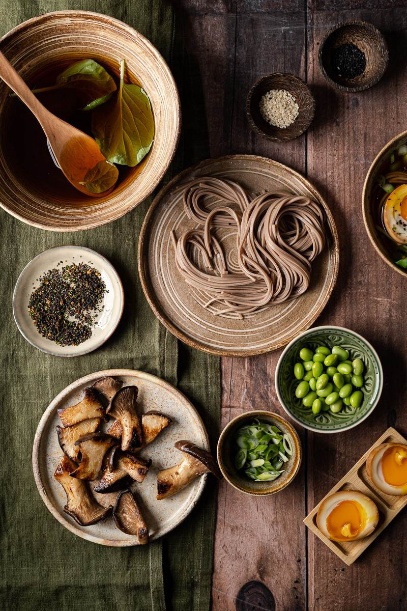 toshikoshi soba zuppa di soba di capodanno