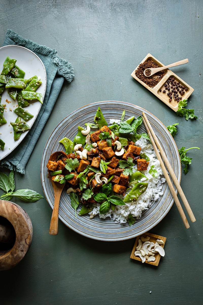 ricette gustose con il tofu: tofu brasato al pepe di sichuan