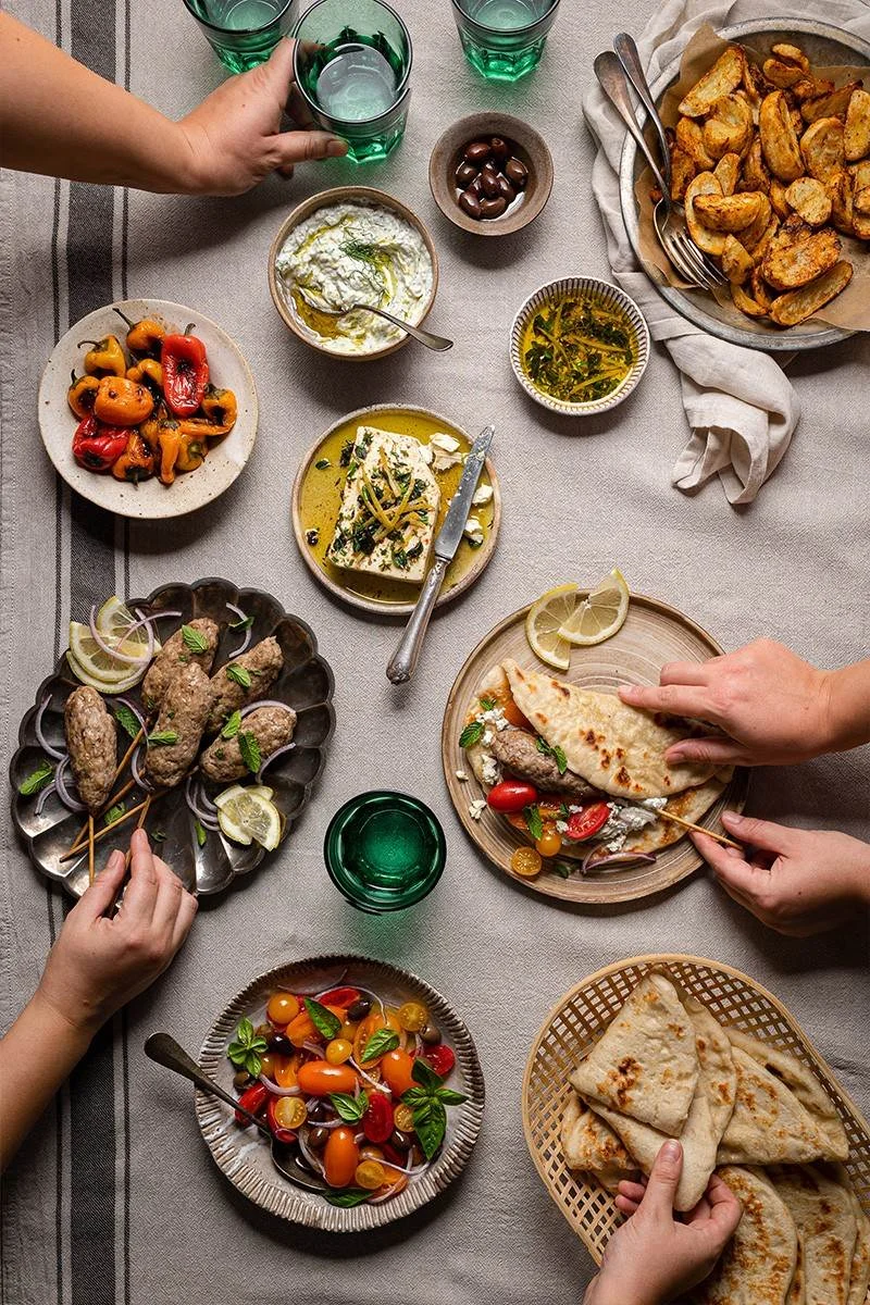 pita party menù greco