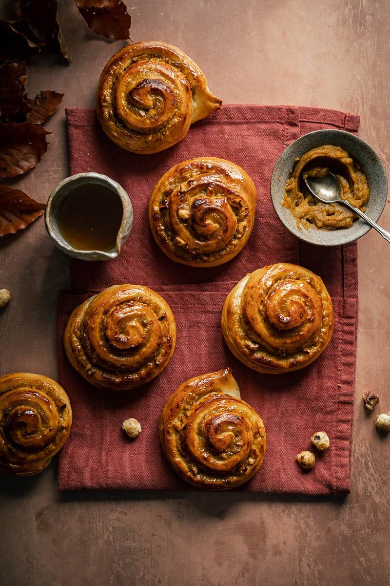 cinnamon roll alla zucca 