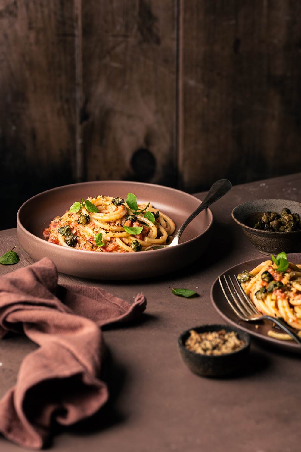 spaghetti alla chitarra e pomodoro fresco