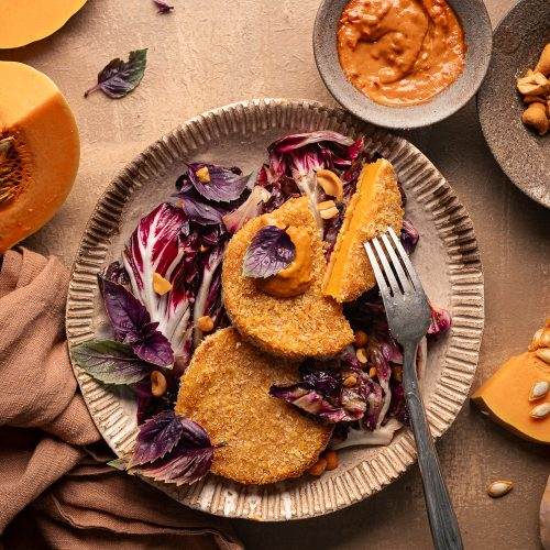 cotolette alla zucca al forno