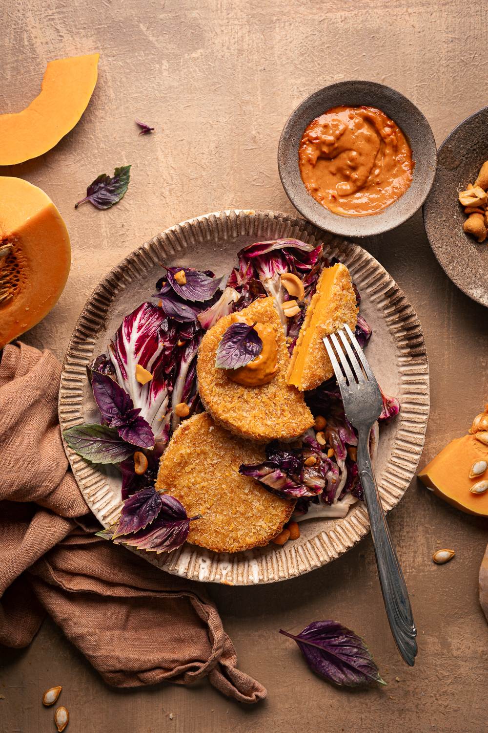 cotolette alla zucca al forno