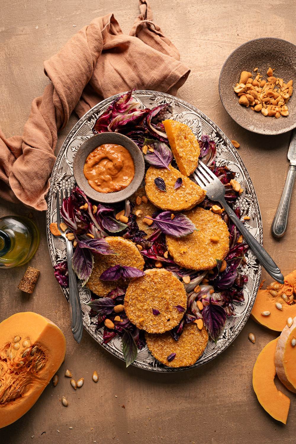 cotolette alla zucca al forno senza latticini