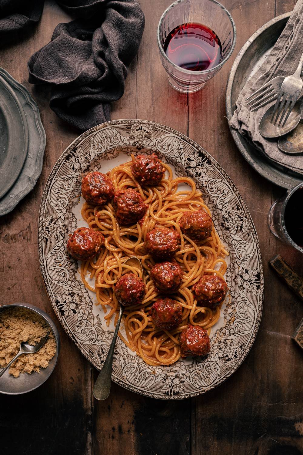 polpette vegane con granulare di soia