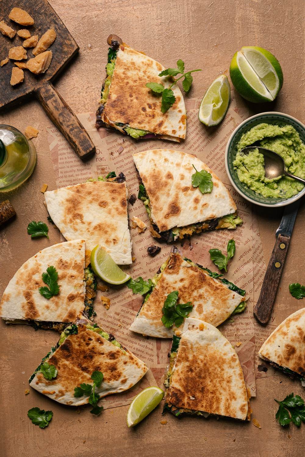 quesadillas vegane