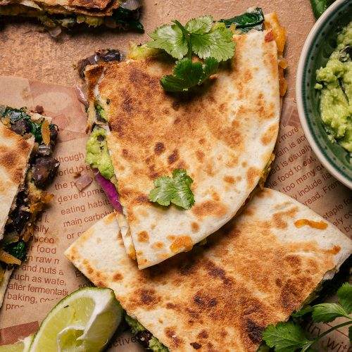 quesadillas vegane