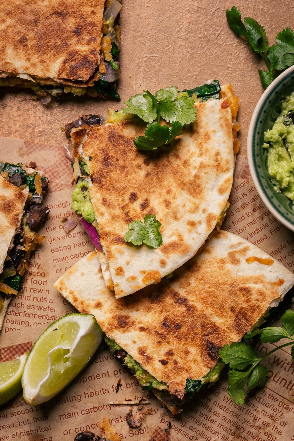 quesadillas vegane