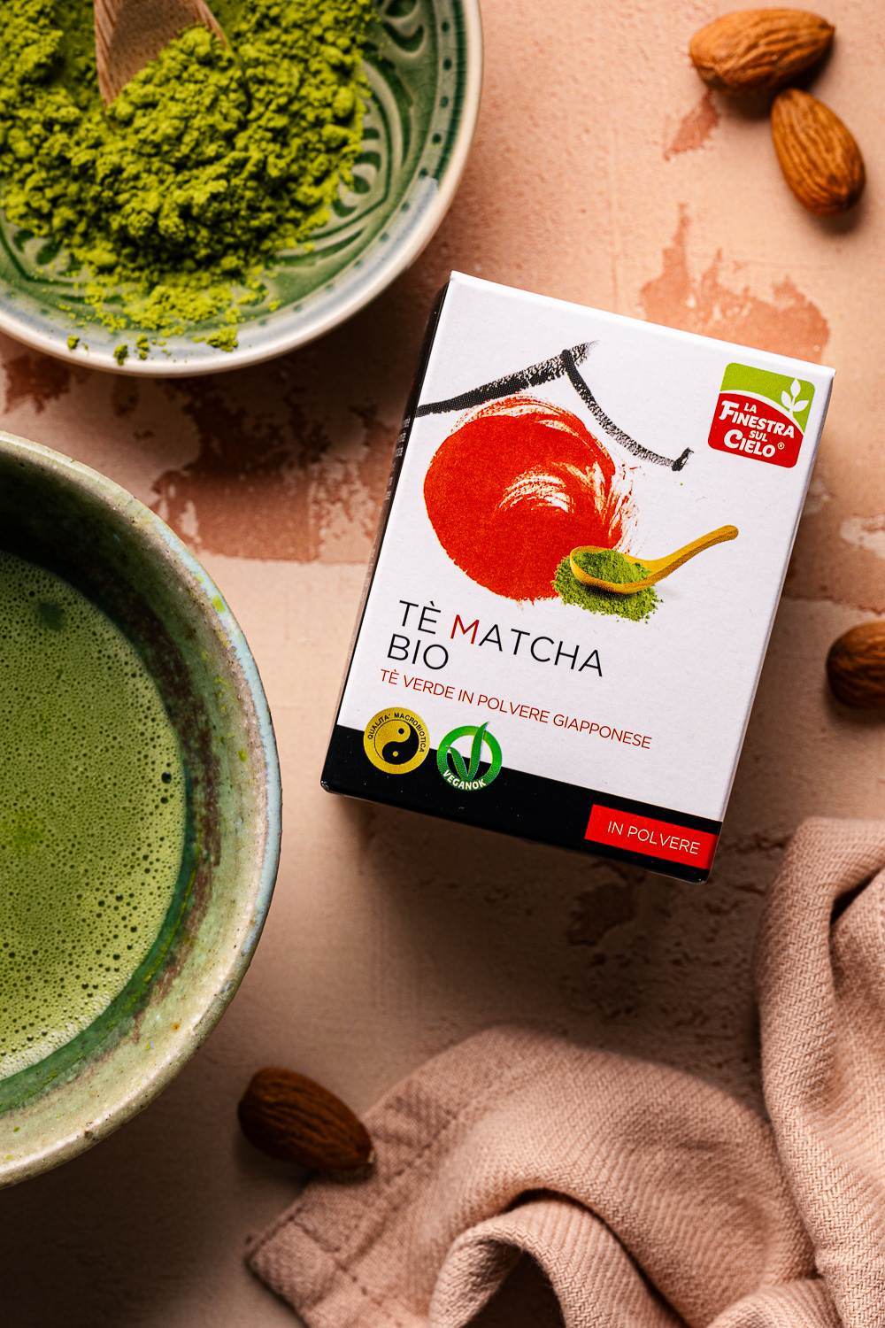 tè matcha la finestra sul cielo