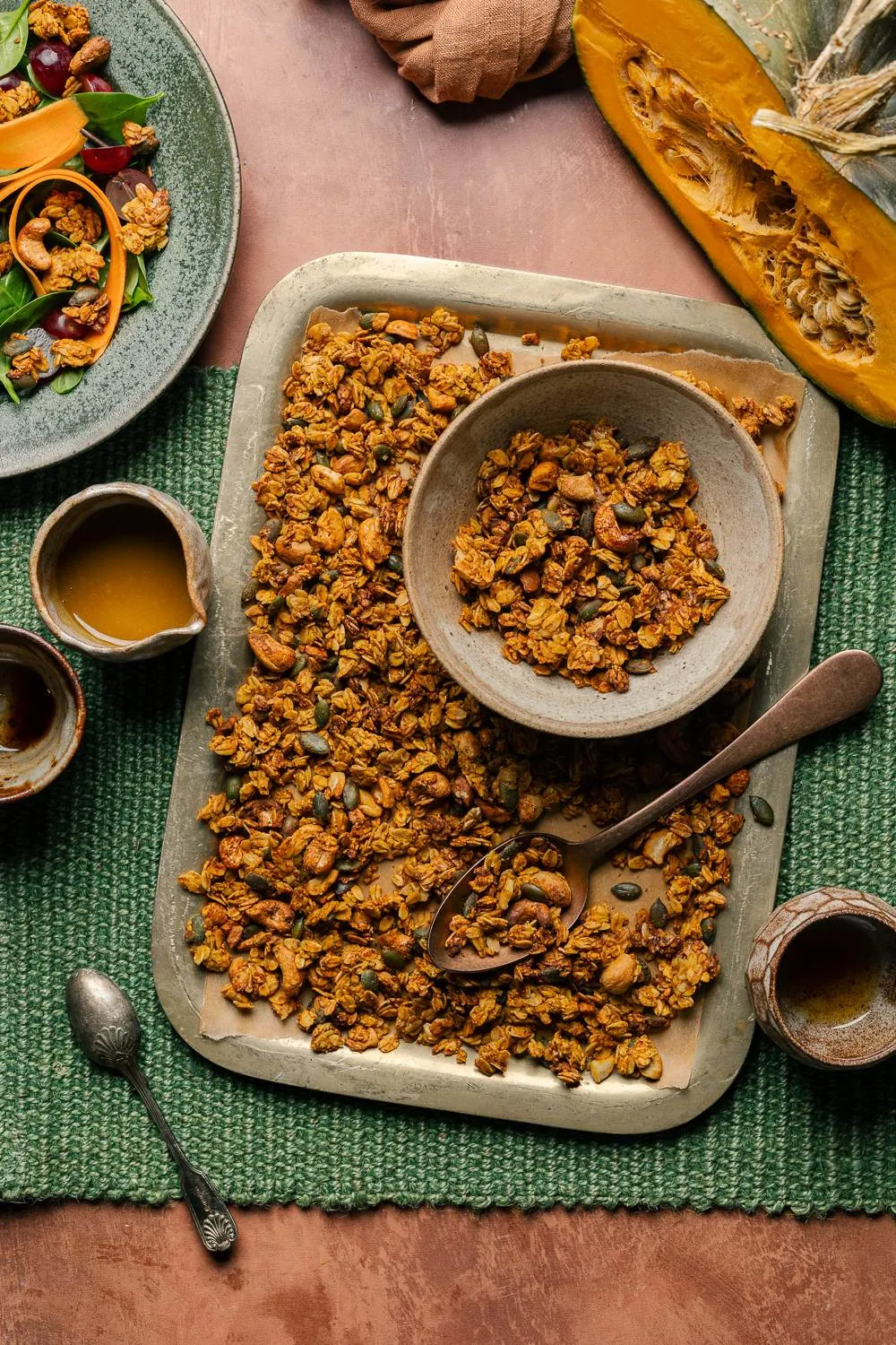 granola salata alla zucca veg