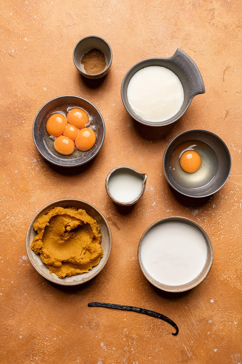 ingredienti flan di zucca